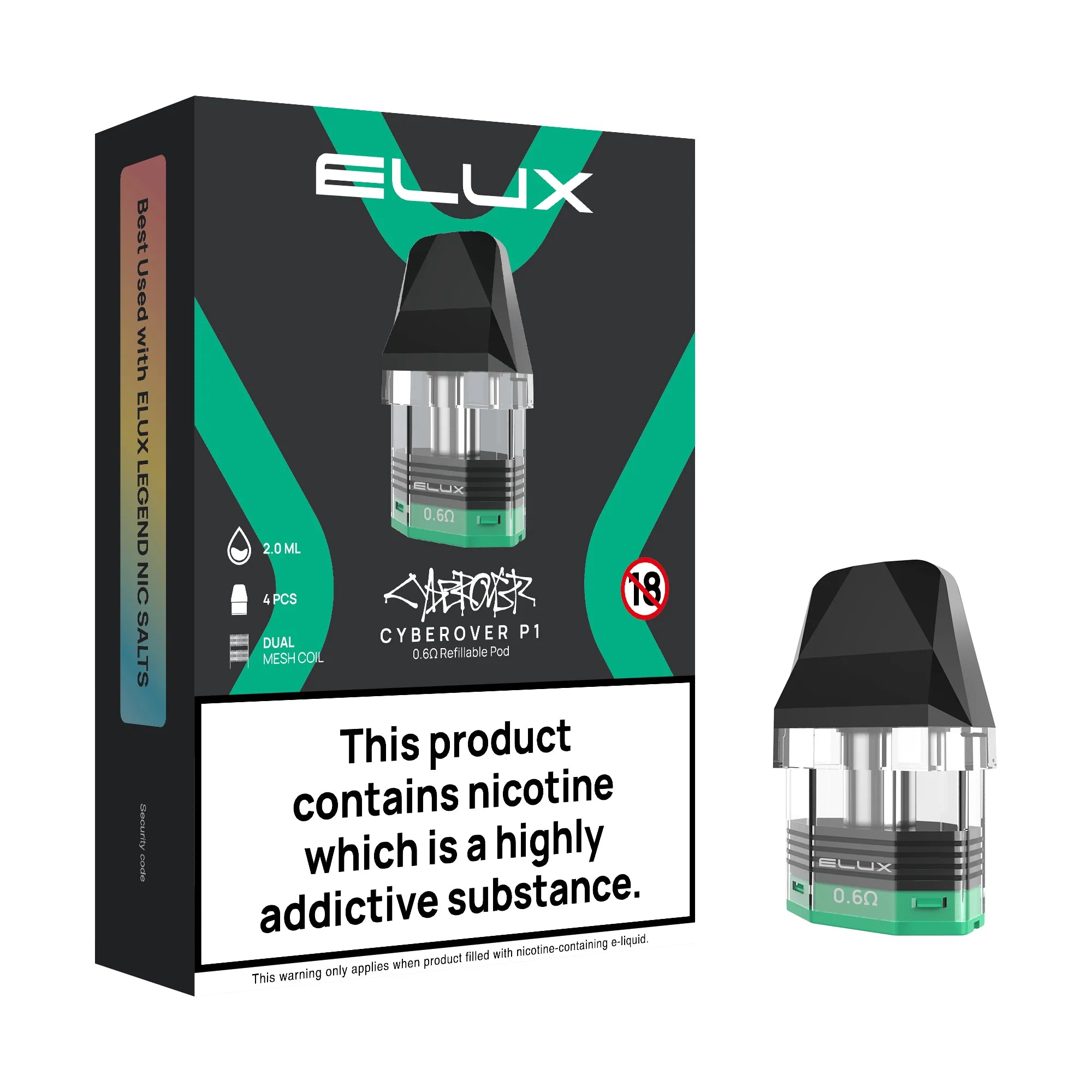 Cyberover P1 replacement pods